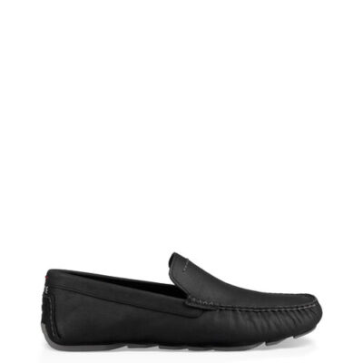 UGG Henrick Mocassins voor Heren in Black, maat 40 | Leder