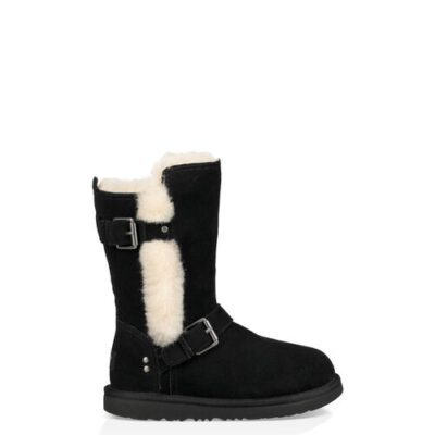 UGG Magda voor Kinderen in Black, maat 28 | Suede