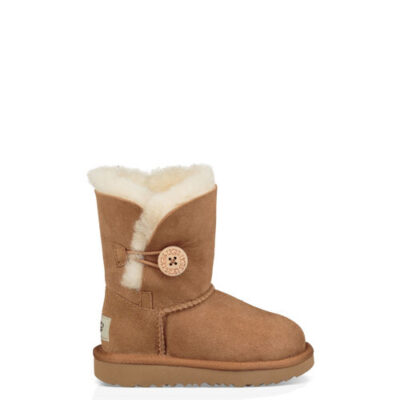 UGG Bailey Button II Laarzen voor Peuters in Chestnut, maat 27.5 | Shearling