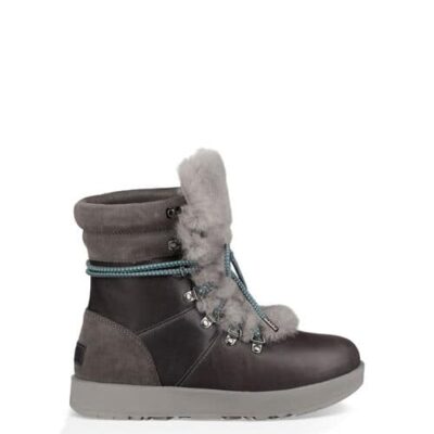 UGG Viki Waterproof voor Dames in Metal, maat 41 | Leder