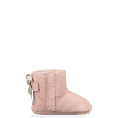 UGG Jesse Bow II Laarsjes voor Babies in Baby Pink, maat 18 | Suede