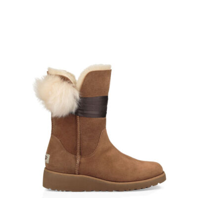 UGG Brita voor Dames in Chestnut, maat 36 | Shearling