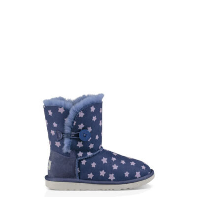 UGG Bailey Button II Stars voor Kinderen in Nocturn, maat 33 | Shearling