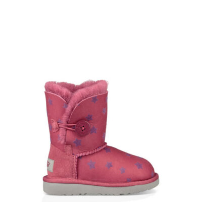 UGG Bailey Button II Stars voor Peuters in Brambleberry, maat 22 | Shearling