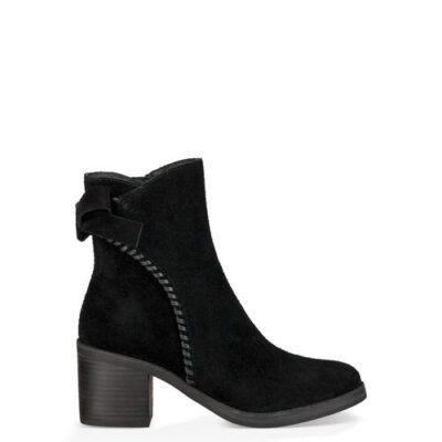 UGG Fraise Whipstitch voor Dames in Black, maat 36 | Suede