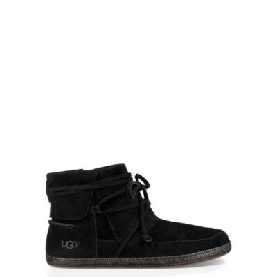 UGG Reid Loafer voor Dames in Black, maat 37.5 | Suede