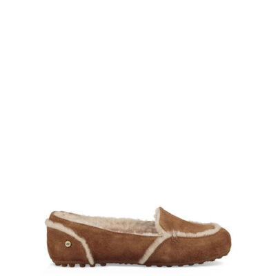 UGG Hailey Loafers voor Dames in Chestnut, maat 36 | Suede