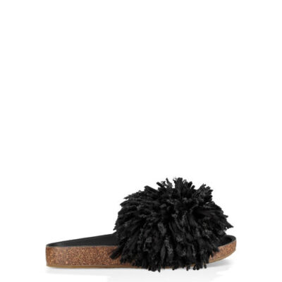 UGG Cindi Slide Sandalen voor Dames in Black, maat 37 | Suede