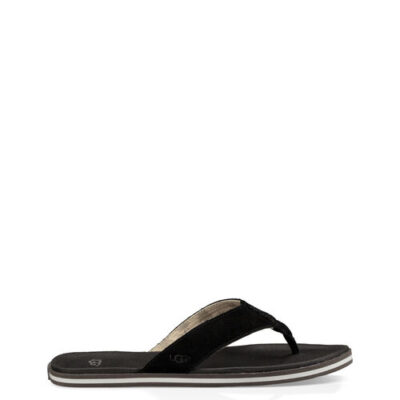 UGG Beach Sandalen voor Heren in Black, maat 41 | Suede