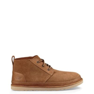 UGG Neumel Unlined Leather Classic Laarzen voor Heren in Chestnut, maat 45 | Leder/Suede