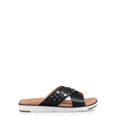 UGG Kari Studded Bling voor Dames in Black, maat 36 | Leder