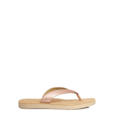 UGG Tawney Metallic Sandalen voor Dames in Rose Gold, maat 39 | Leder