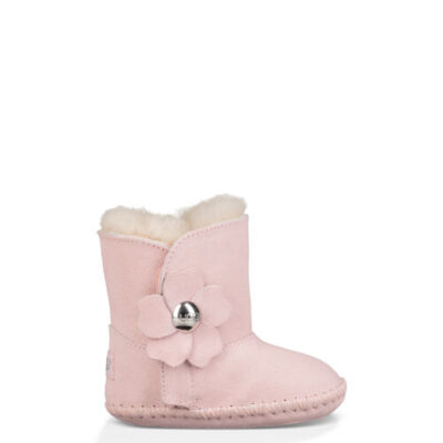 UGG Cassie Poppy voor Babies in Seashell Pink, maat 20.5 | Suede