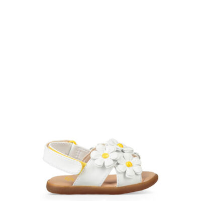 UGG Allairey Sandalen voor Babies in White, maat 20.5 | Faux Leather/Synthetisch