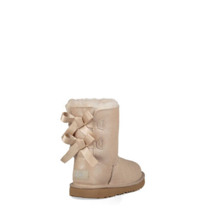 UGG Bailey Bow II Shimmer in Gold, maat 33.5 | Leder