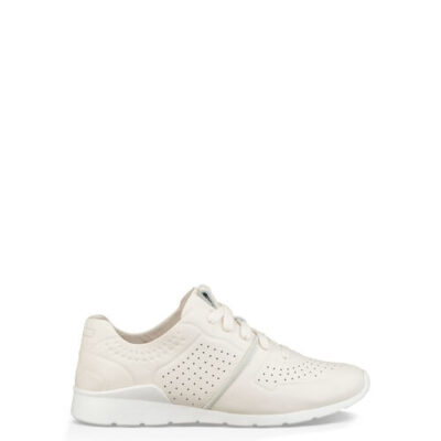 UGG Tye Sneaker voor Dames in White, maat 41 | Leder