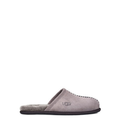 UGG Scuff Deco Suede Pantoffels voor Heren in Charcoal, maat 43