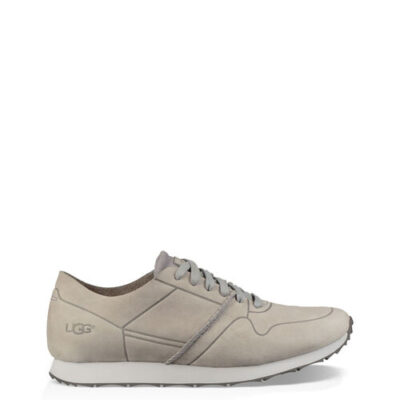 UGG Trigo Unlined Sneaker voor Heren in Seal, maat 49.5 | Leder