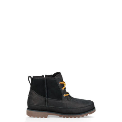 UGG Bradley Casuallaarzen voor Peuters in Black, maat 22 | Leder