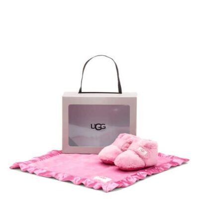 UGG Bixbee and Lovey Laarsjes voor Babies in Bubblegum, maat 20.5 | Textiel