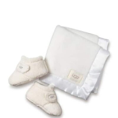 UGG Bixbee and Lovey Laarsjes voor Babies in Vanilla, maat 16 | Textiel
