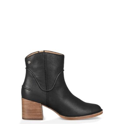 UGG Annie Boot voor Dames in Black, maat 38 | Leder