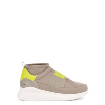 UGG Neutra Sneaker voor Dames in Goat/Sulfur, maat 39 | Textiel
