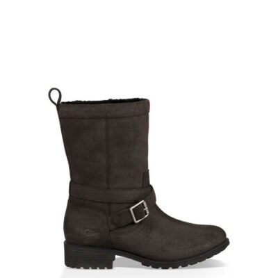 UGG Glendale Casuallaarzen voor Dames in Black, maat 42 | Leder