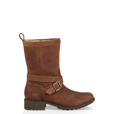 UGG Glendale Casuallaarzen voor Dames in Chipmunk, maat 40 | Leder