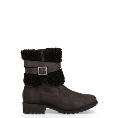 UGG Blayre III Casuallaarzen voor Dames in Black, maat 41 | Leder