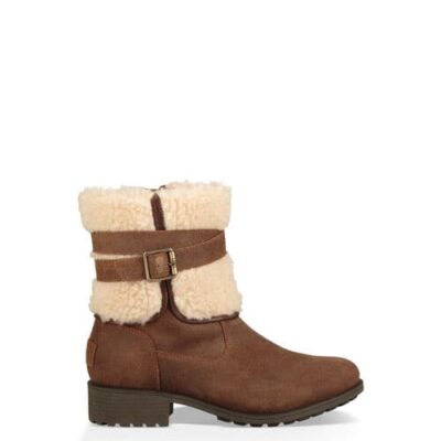 UGG Blayre III Casuallaarzen voor Dames in Chipmunk, maat 37 | Leder