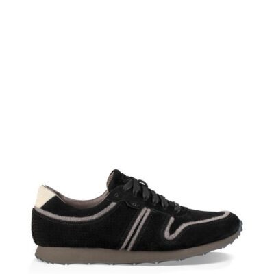 UGG Trigo Spill Seam Sneaker voor Heren in Black, maat 43 | Suede