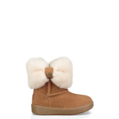UGG Ramona Casuallaarzen voor Babies in Chestnut, maat 20.5 | Leder