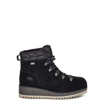 UGG Birch Lace-Up Laarzen voor Koud Weer voor Dames in Black, maat 40 | Suede