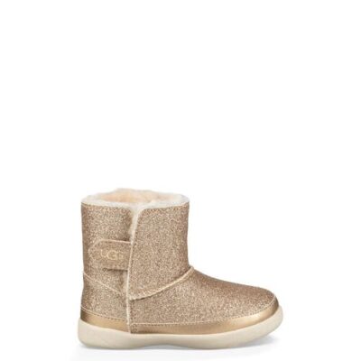 UGG Keelan Glitter Casuallaarzen voor Peuters in Gold, maat 30 | Synthetisch
