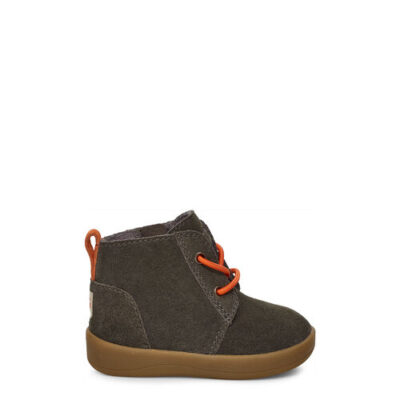 UGG Kristjan Sneaker voor Babies in Black Olive, maat 20.5 | Suede