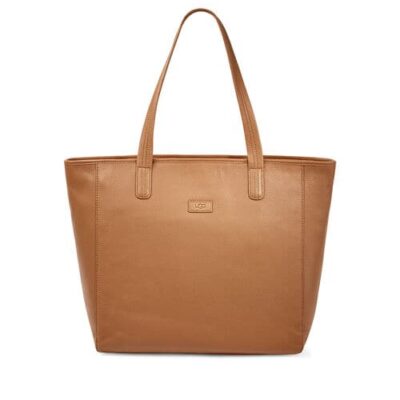 UGG Alina Leather Draagtassen voor Dames in Tan, maat OS | Leder