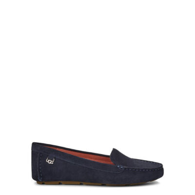 UGG Flores Loafers voor Dames in True Navy, maat 39 | Suede