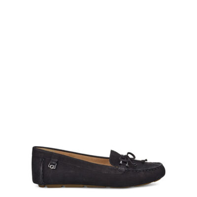 UGG Serena Loafers voor Dames in Black, maat 40 | Leder