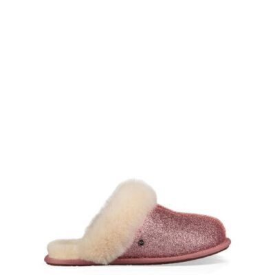 UGG Scuffette II Sparkle Pantoffels voor Dames in Pink, maat 39 | Suede