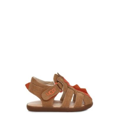 UGG ZarZar Sandalen voor Babies in Tan, maat 23.5 | Suede