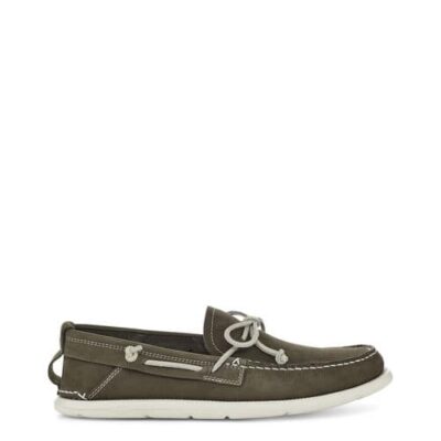UGG Beach Moccasins Slip-On voor Heren in Moss Green, maat 40 | Leder