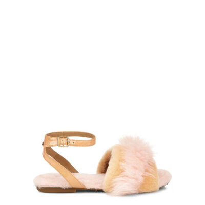 UGG Fluff Fest Sandalen voor Dames in Sunkissed, maat 38 | Shearling