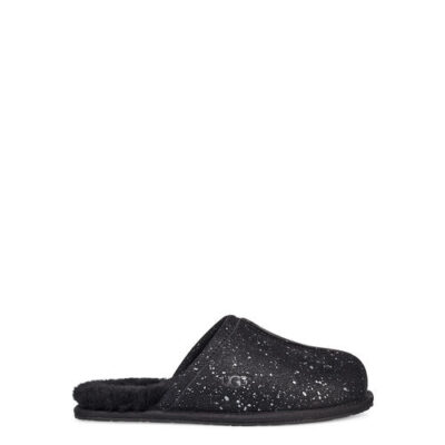 UGG Pearle Sparkle Metallic voor Dames in Black, maat 37 | Suede