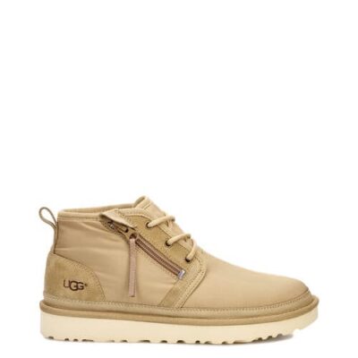 UGG Neumel Zip MLT Classic Laarzen voor Heren in Military Sand, maat 48.5 | Leder/Nylon/Suede