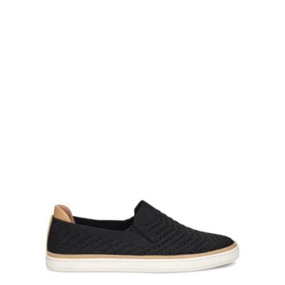 UGG Sammy Chevron Instapschoenen voor Dames in Black, maat 40 | Textiel