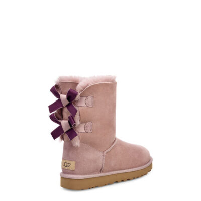 UGG Bailey Bow Ii Shimmer voor Dames in Dusk, maat 42 | Leder