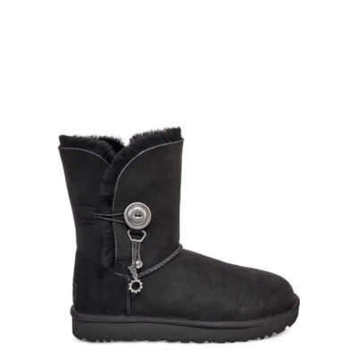 UGG Azalea Charm voor Dames in Black, maat 41 | Shearling