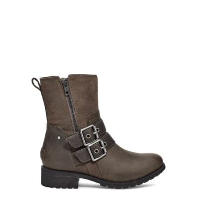 UGG Wilde Laarzen voor Dames in Slate, maat 36 | Leder