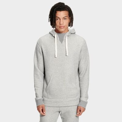 UGG Terrell Pullover Jas voor Heren in Grey Heather, maat XL | Katoen
